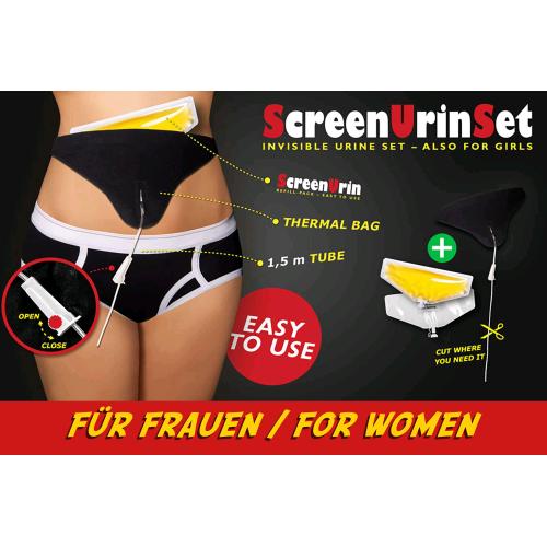 CLEANU - Screeny Urin set - For Woman