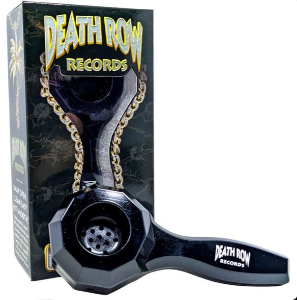 DEATH ROW RECORDS - Pipa in metallo 2 pezzi 11,2 cm 